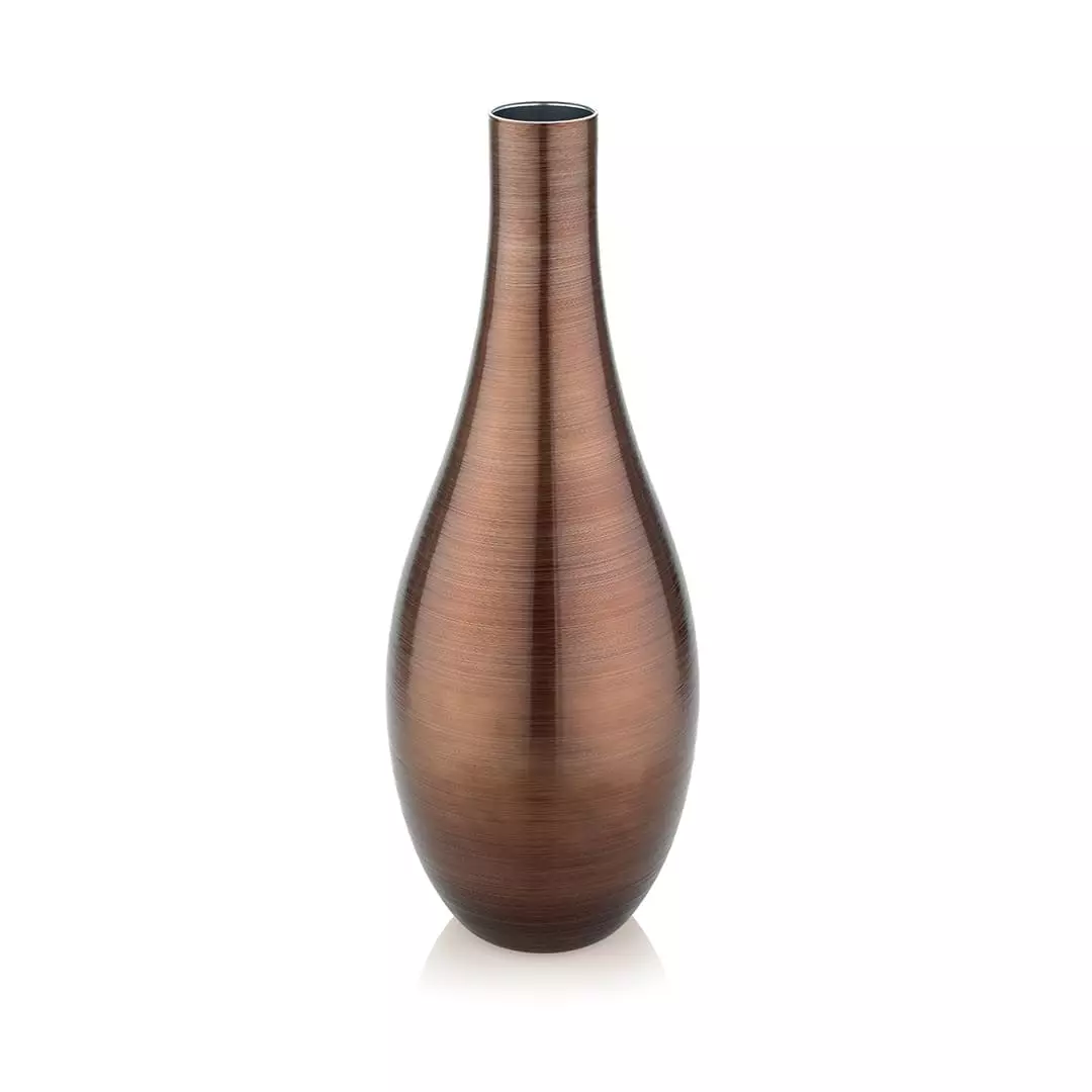 Bombay tall vase tobacco
