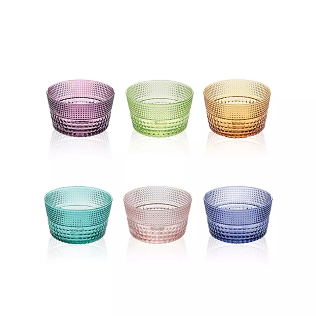 Speedy set 6 coppette colori assortiti