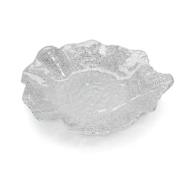 Folies transparent plate Ø 28 cm