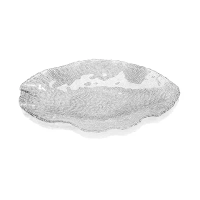 Folies transparent oval centerpiece 50x29 cm