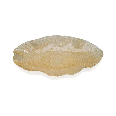 Folies oval centerpiece gold 50x29 cm