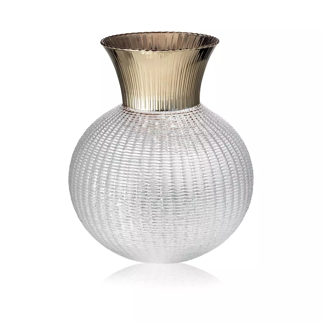 Ophelia vaso champagne H 25 cm