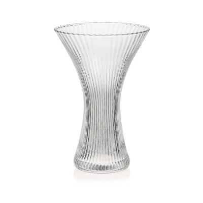 Fiorenza transparent vase H 27.5 cm