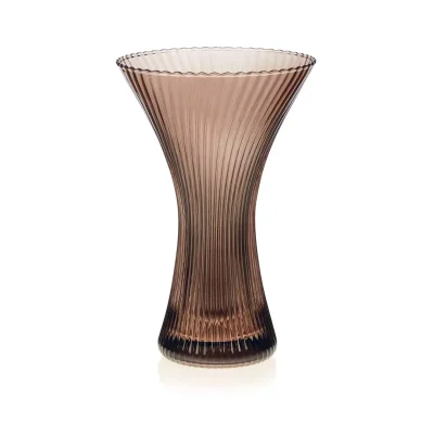 Fiorenza gray bronze vase H 27.5 cm
