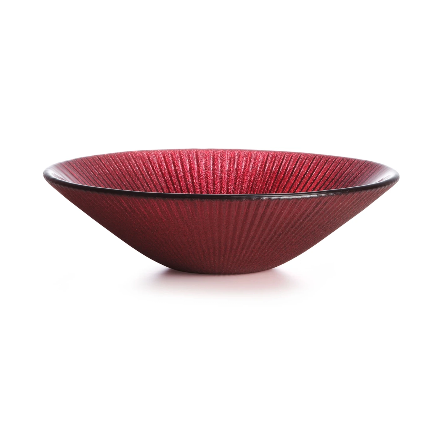 Noël glass bowl glitter decoration ø 33 cm