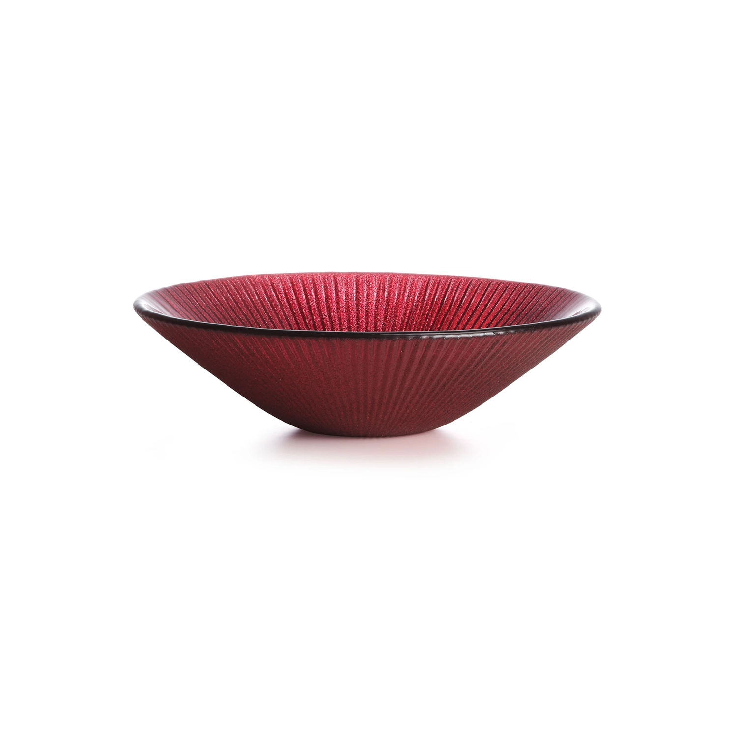 Noël glass bowl glitter decoration ø 19 cm